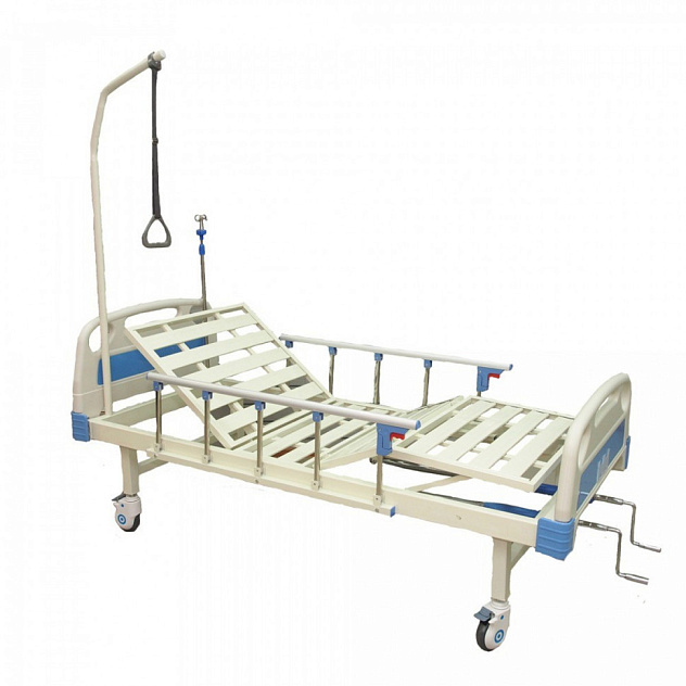 Кровать медицинская ERGOFORSE М2 (двухкривошипная) с матрасом арт.Е-1027