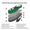 Стельки ORTO-Optimum (Размер: 45 Цвет: Зеленый)