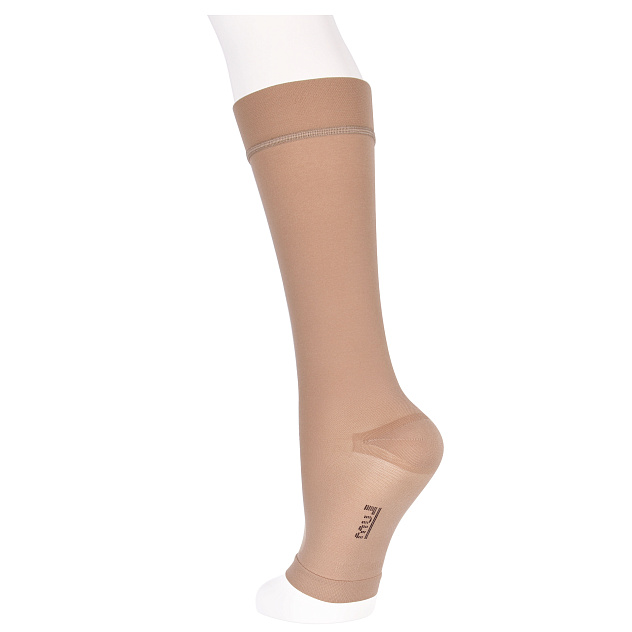 Гольфы компрессионные (открытый носок) 2 класс Idealista ID-210